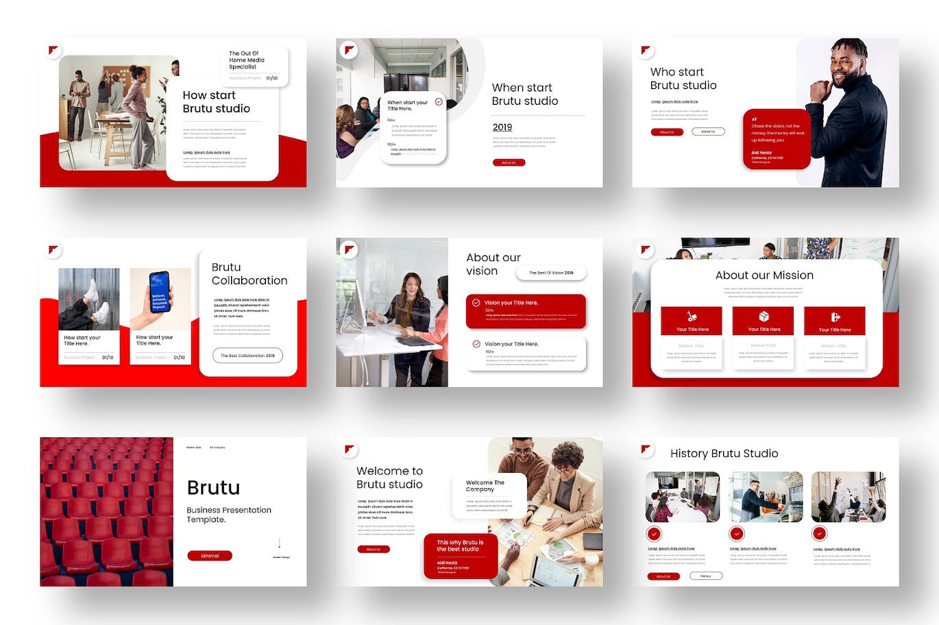 多用途商業(yè)主題企業(yè)推廣PPT模板免費(fèi)下載(圖4)